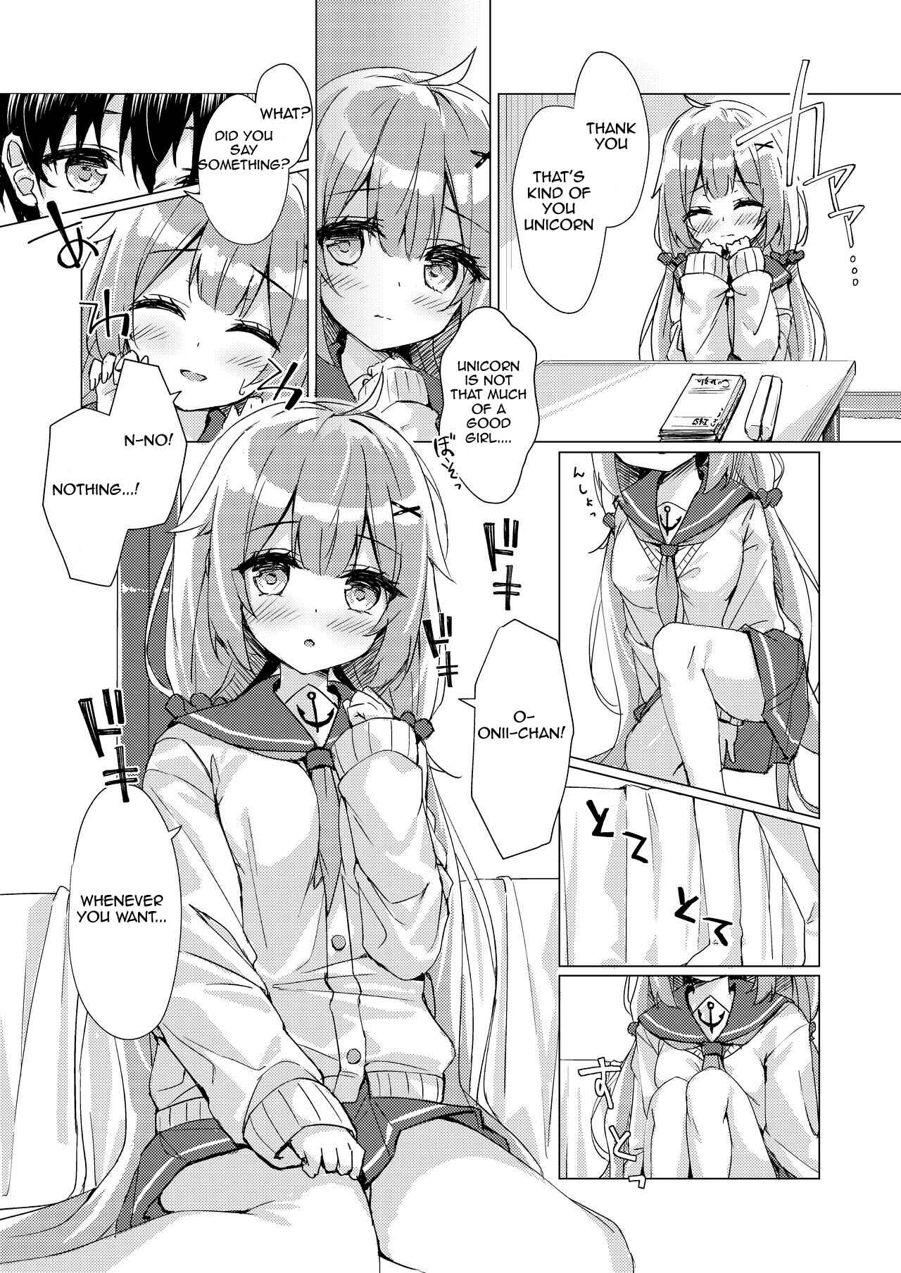 Page 9 Chapter Unknown_04c4 Azur Lane - Unicorn-chan to Himitsu no Obenkyoukai (Doujinshi)