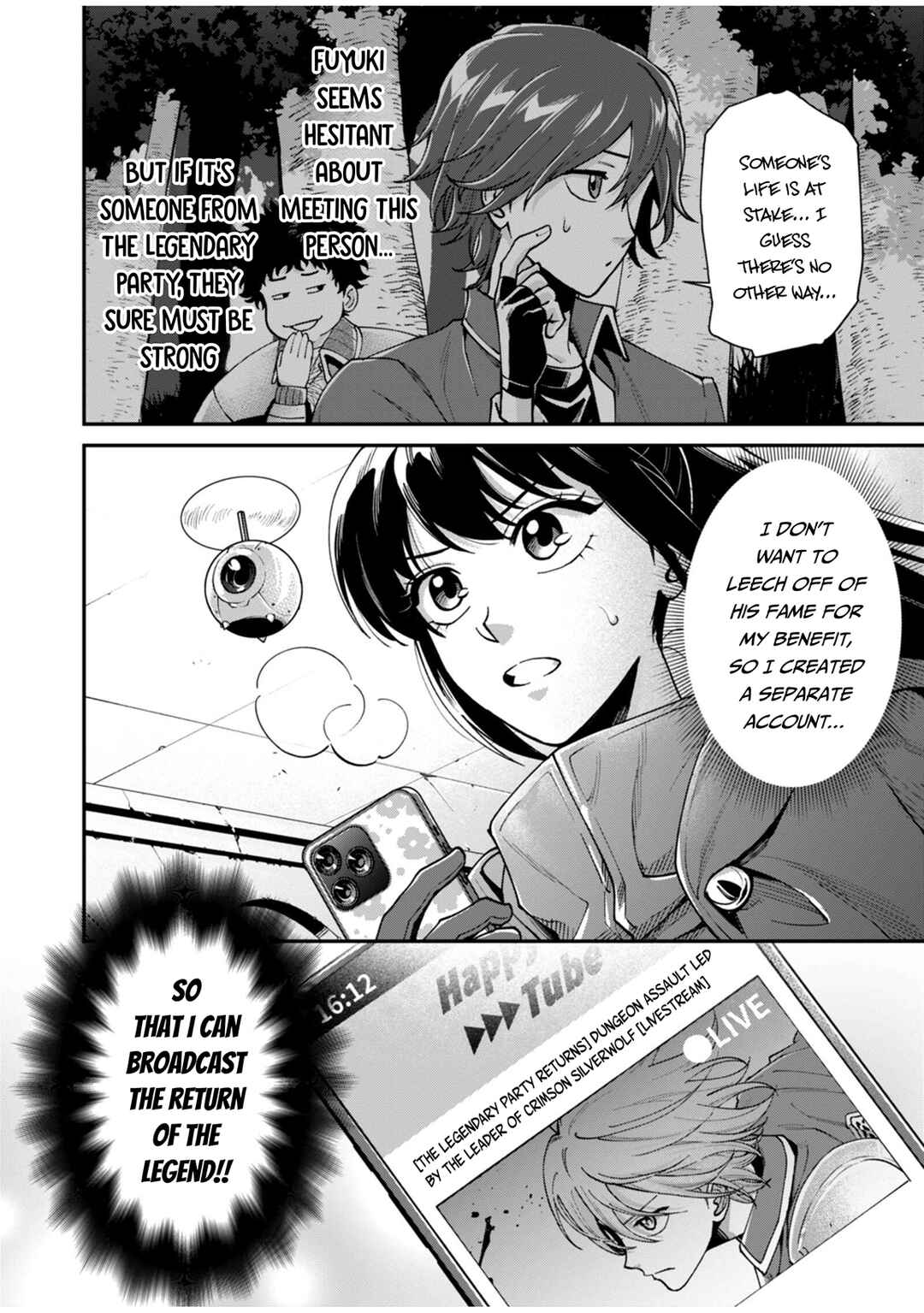 Page 11 Chapter 5 Moto Saikyou Kouryakusha, Nozomanu Dungeon Haishin de Musou shite Shimasu