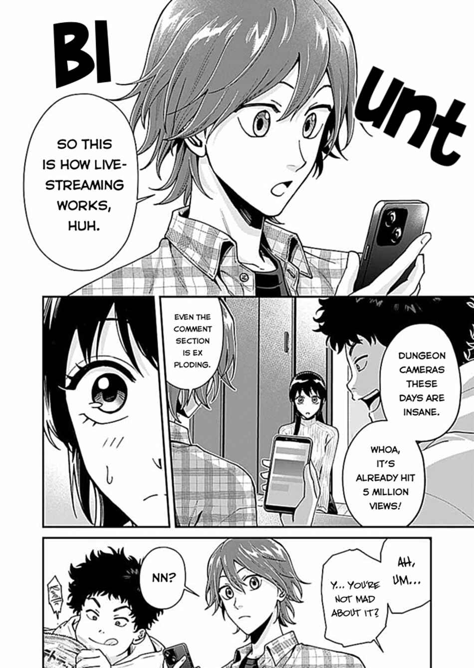 Page 5 Chapter 4 Moto Saikyou Kouryakusha, Nozomanu Dungeon Haishin de Musou shite Shimasu