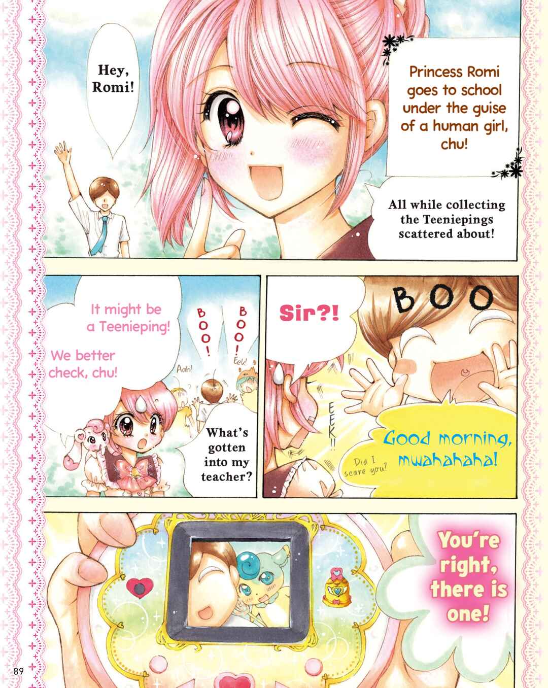 Page 2 Chapter 1 Catch! Teenieping: Everydays a Transformation Day