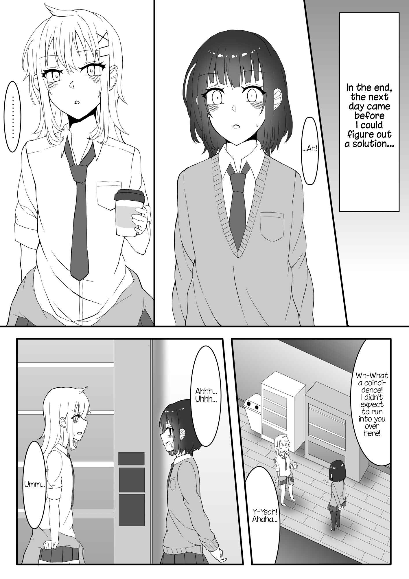 Page 3 Chapter 2 A Yuri Manga Between a Delinquent and a Quiet Girl That Starts From a Misunderstanding