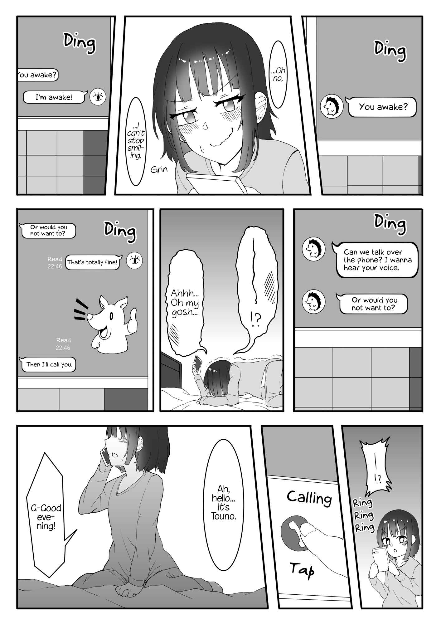 Page 2 Chapter 3 A Yuri Manga Between a Delinquent and a Quiet Girl That Starts From a Misunderstanding