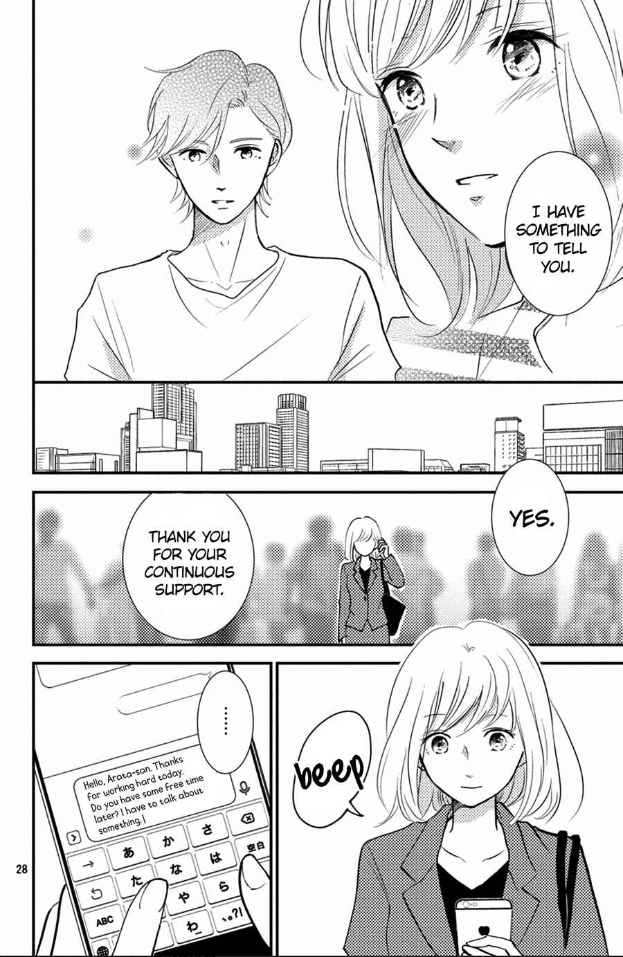 Page 29 Chapter 11 Kyou kara, Kimi o Share Shimasu.