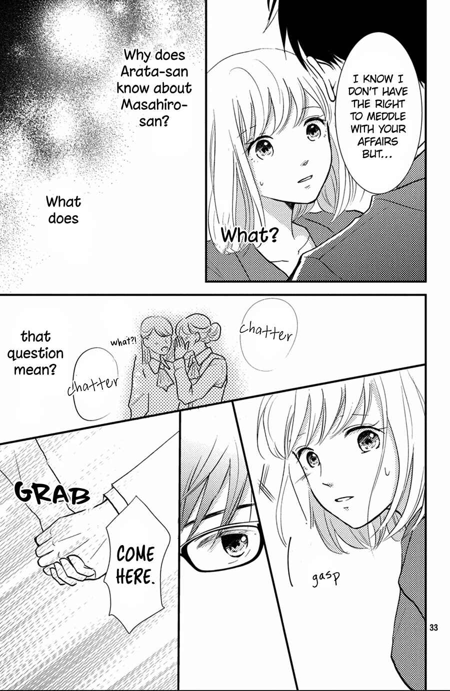 Page 34 Chapter 11 Kyou kara, Kimi o Share Shimasu.
