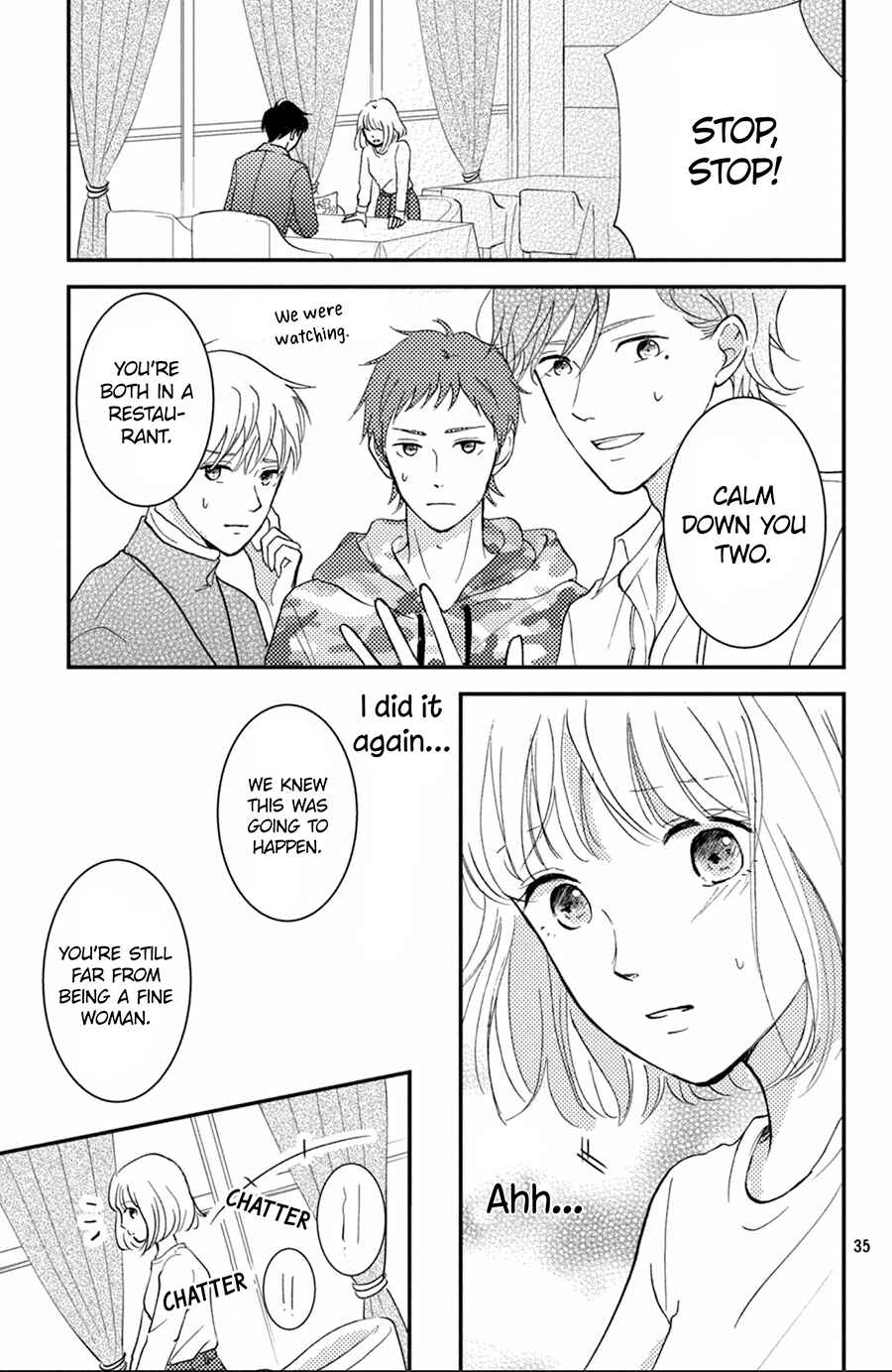 Page 36 Chapter 4 Kyou kara, Kimi o Share Shimasu.