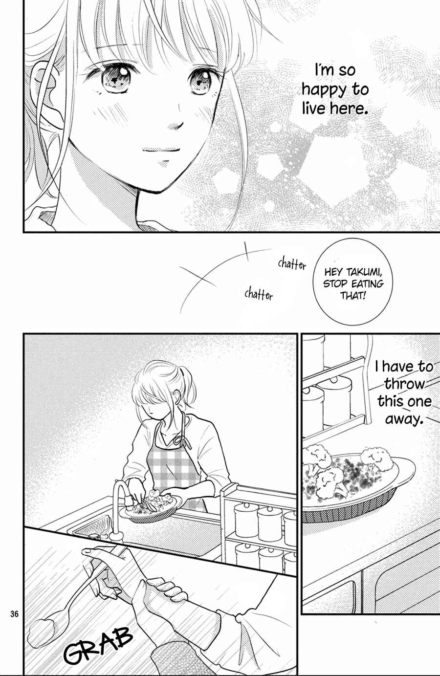 Page 37 Chapter 7 Kyou kara, Kimi o Share Shimasu.