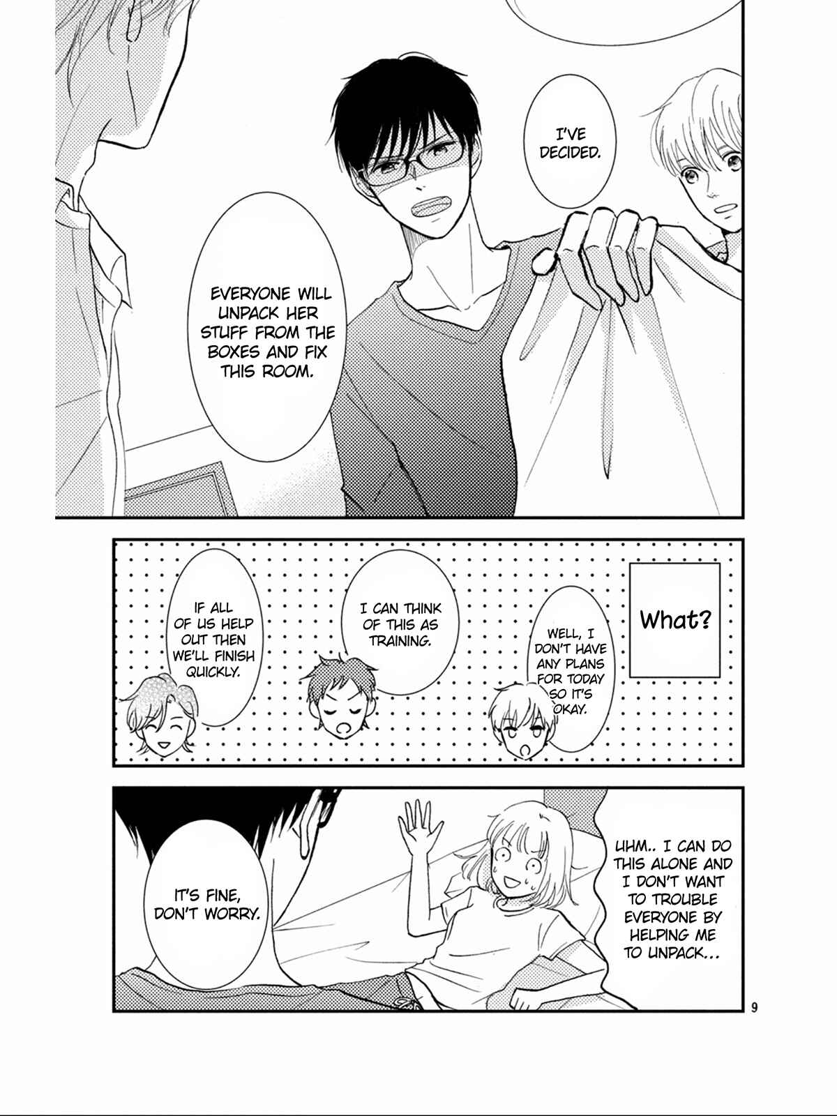 Page 10 Chapter 3 Kyou kara, Kimi o Share Shimasu.