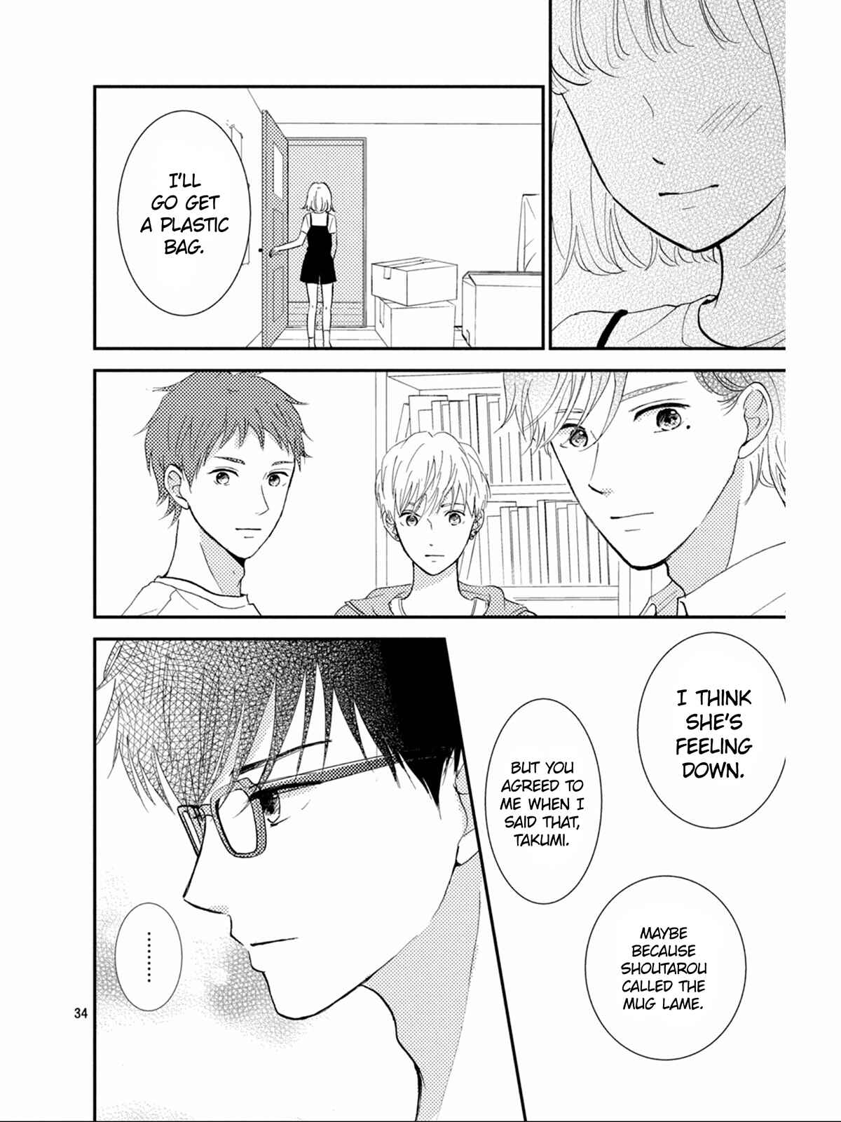 Page 35 Chapter 3 Kyou kara, Kimi o Share Shimasu.