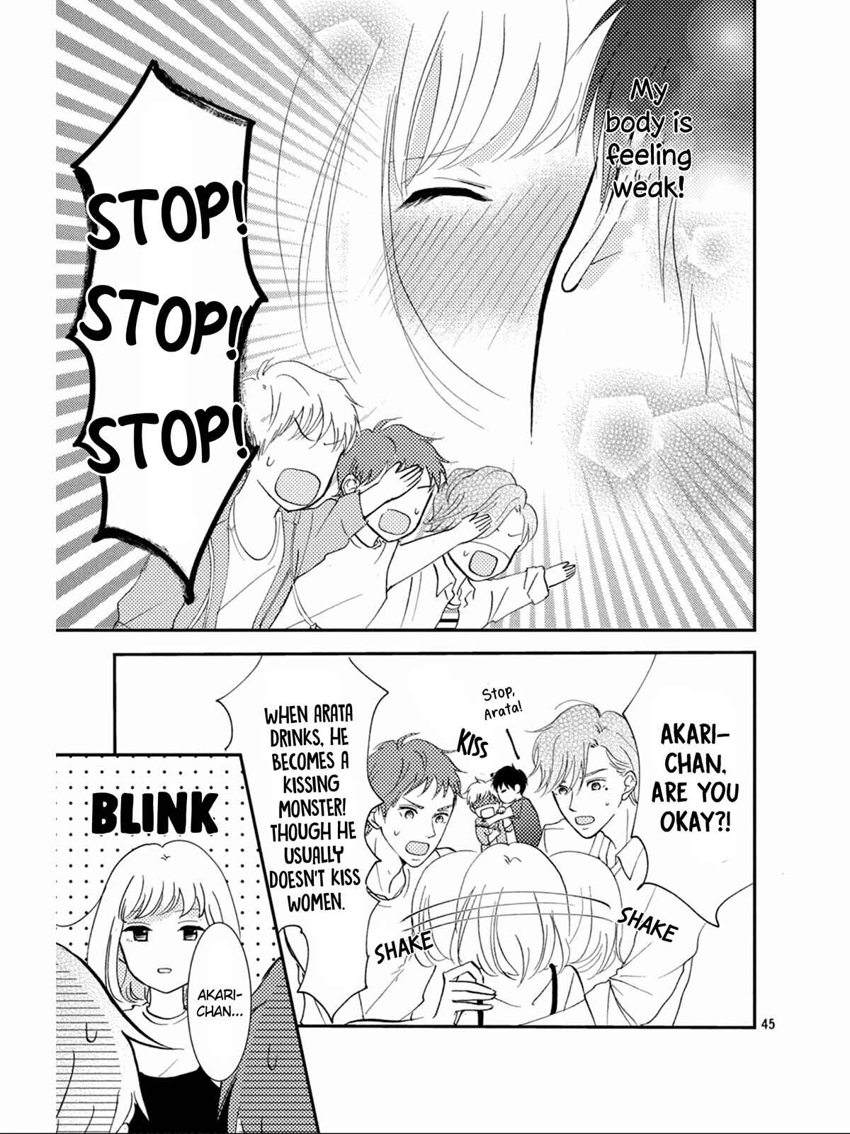 Page 45 Chapter 3 Kyou kara, Kimi o Share Shimasu.