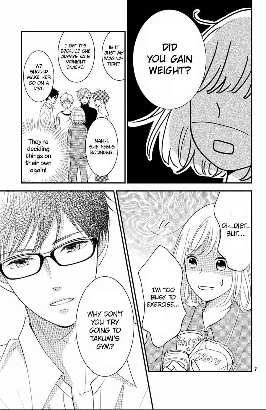 Page 8 Chapter 5 Kyou kara, Kimi o Share Shimasu.