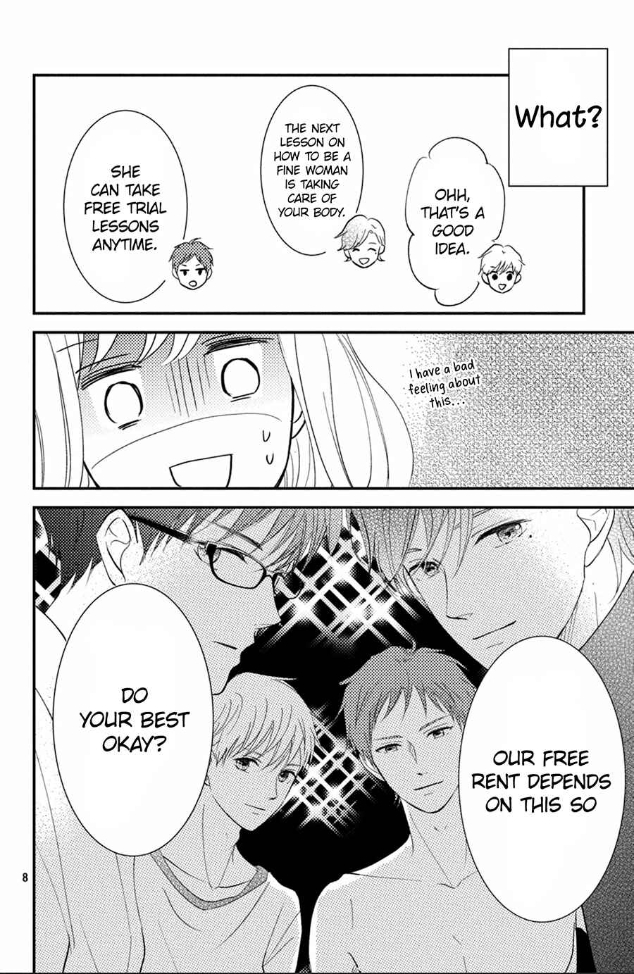 Page 9 Chapter 5 Kyou kara, Kimi o Share Shimasu.