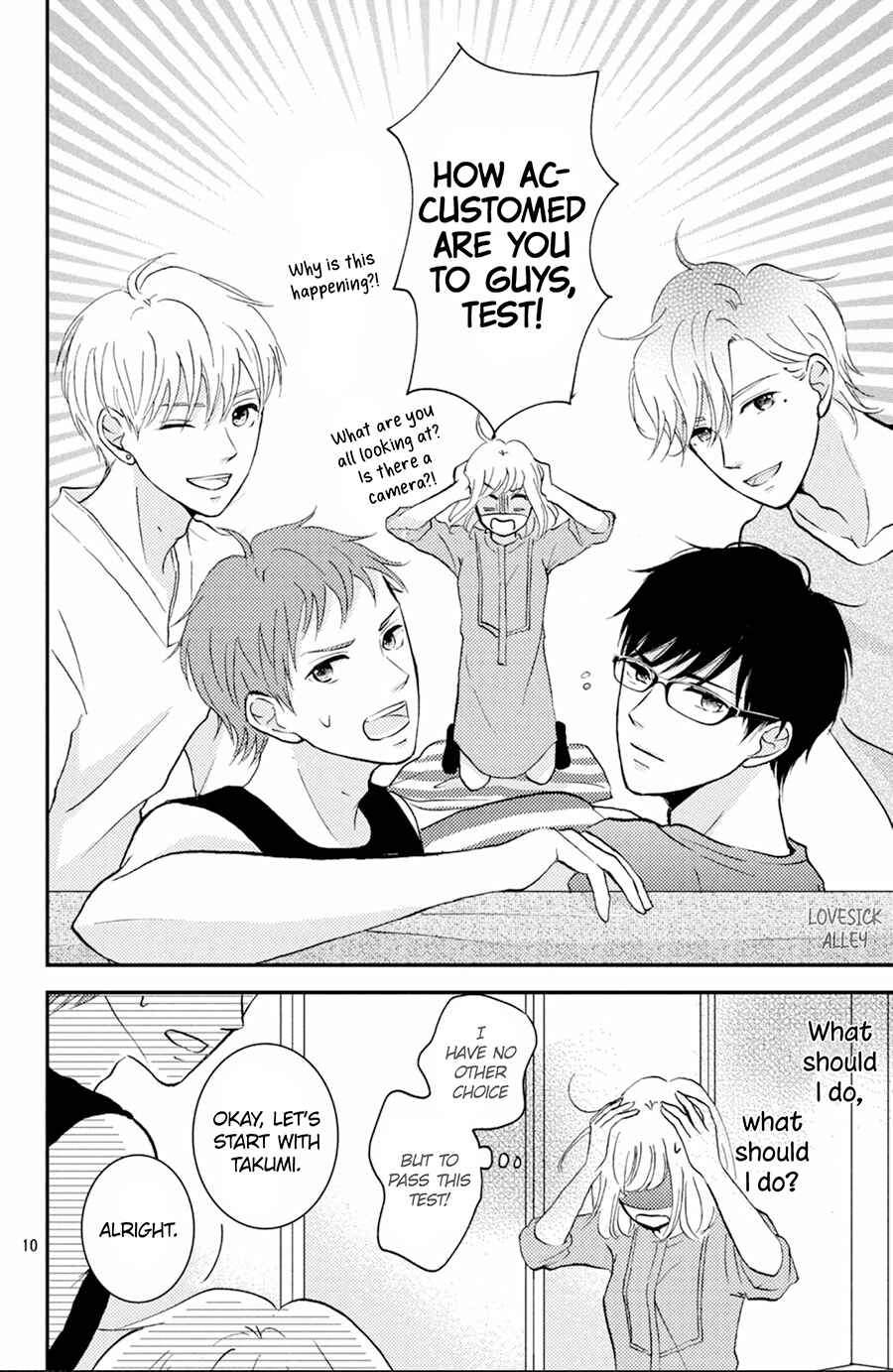 Page 11 Chapter 2 Kyou kara, Kimi o Share Shimasu.