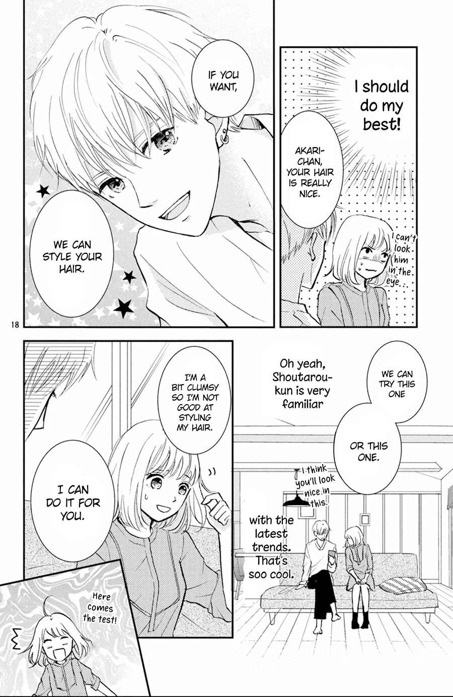 Page 19 Chapter 2 Kyou kara, Kimi o Share Shimasu.