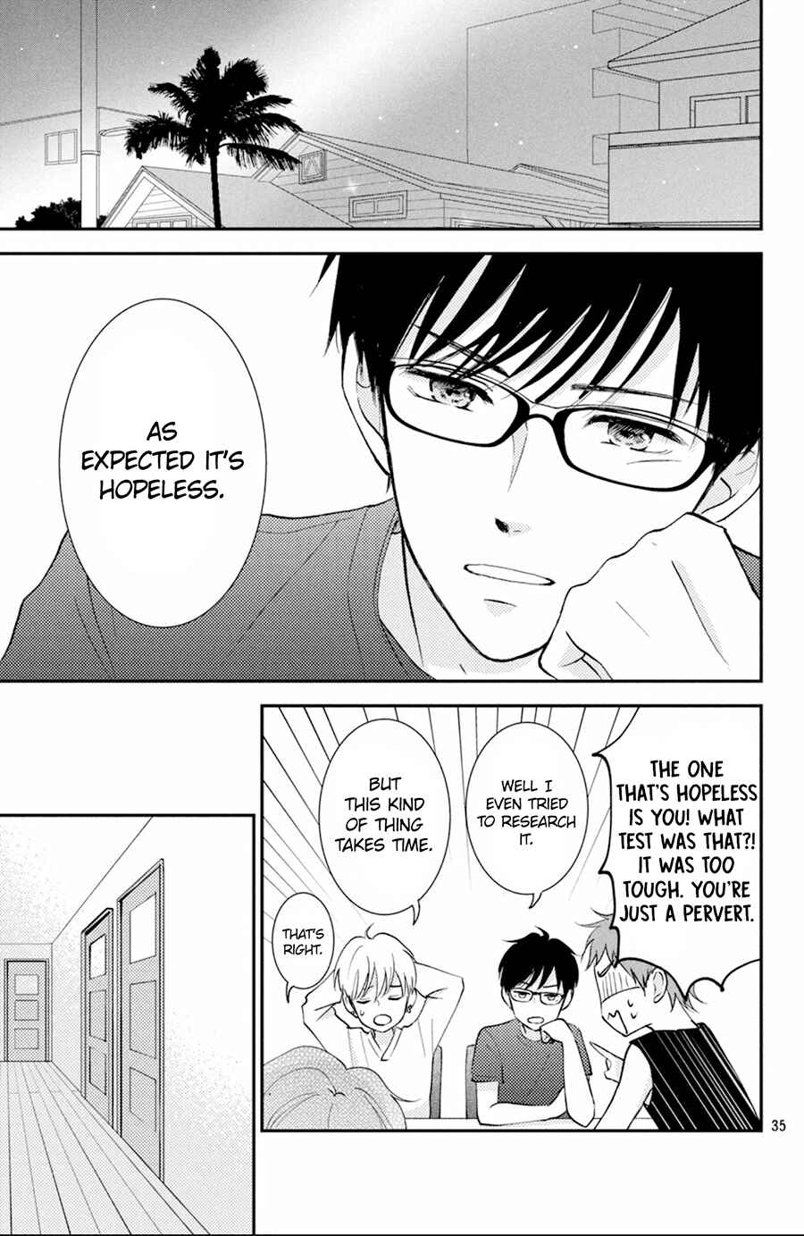 Page 36 Chapter 2 Kyou kara, Kimi o Share Shimasu.