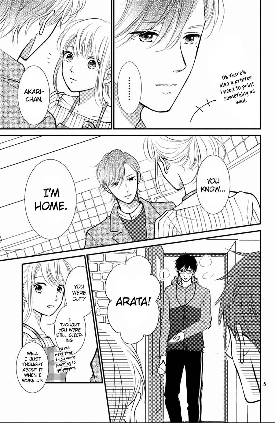 Page 6 Chapter 8 Kyou kara, Kimi o Share Shimasu.