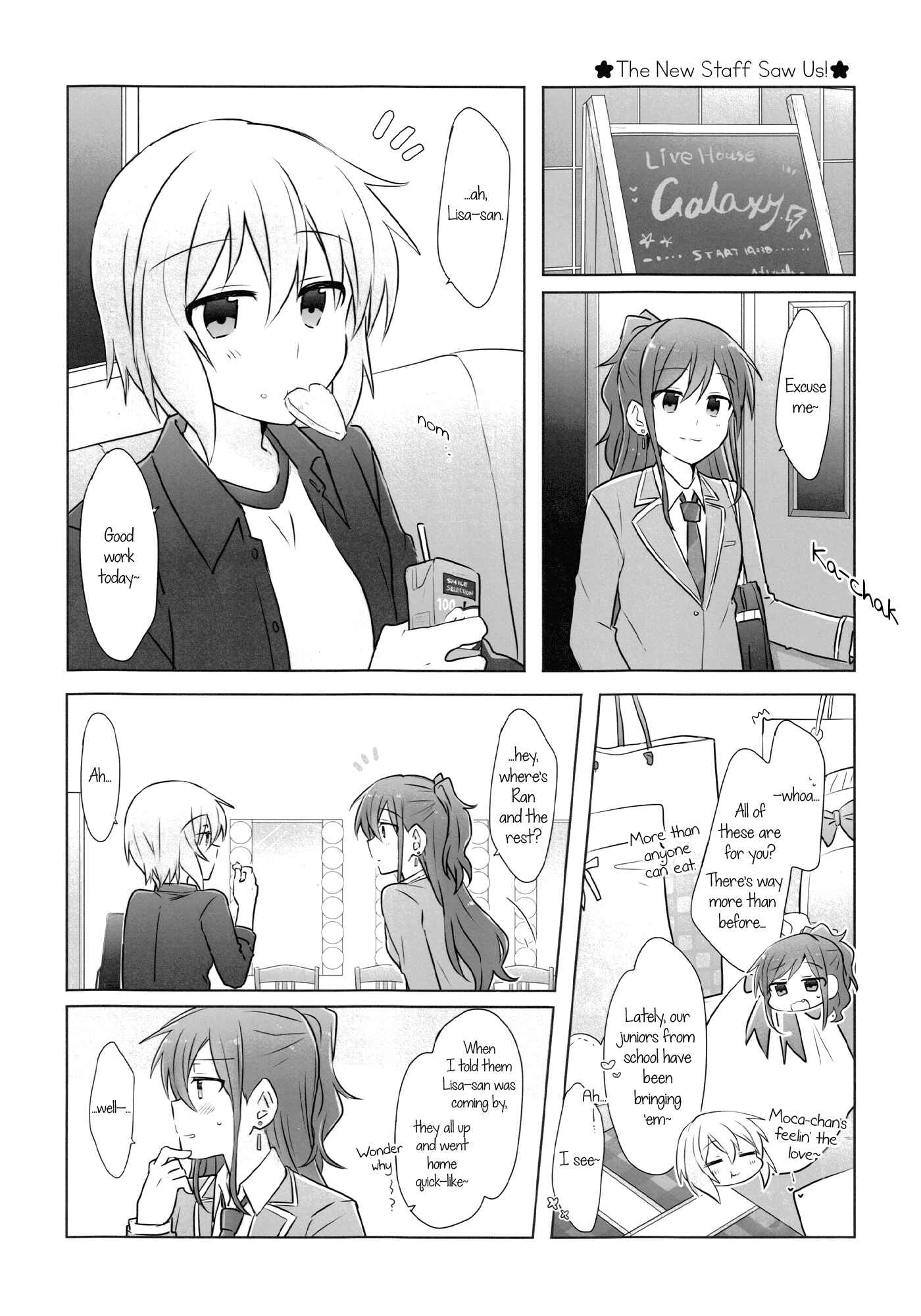 Page 14 Chapter Unknown_03e1 BanG Dream! - The New Staff Saw Us! (Doujinshi)