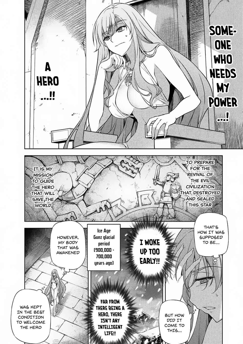 Page 7 Chapter 1.1 Ponkotsu Megami no Isekai Sousei-roku