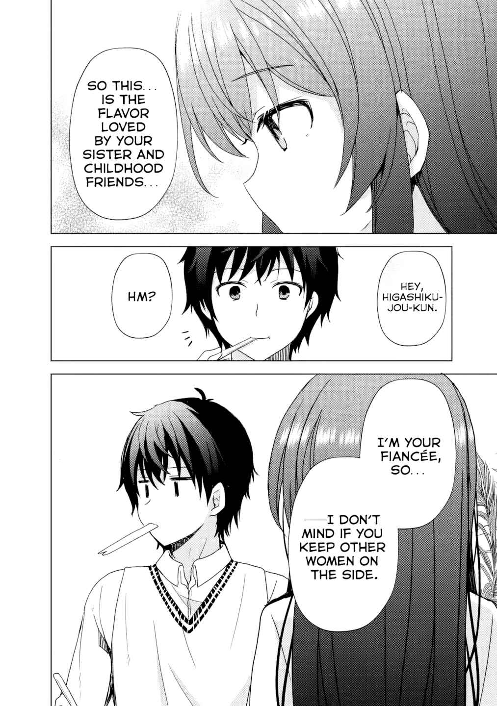 Page 20 Chapter 3 Iinazuke ga Dekita to Omottara, Sono Iinazuke ga Gakkou de Yuumei na Akuyaku Reijou Dattan dakedo, Dou Sureba Ii?