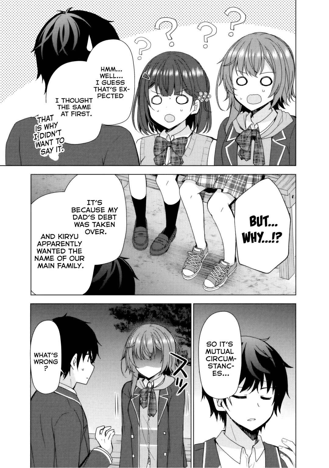 Page 8 Chapter 4 Iinazuke ga Dekita to Omottara, Sono Iinazuke ga Gakkou de Yuumei na Akuyaku Reijou Dattan dakedo, Dou Sureba Ii?