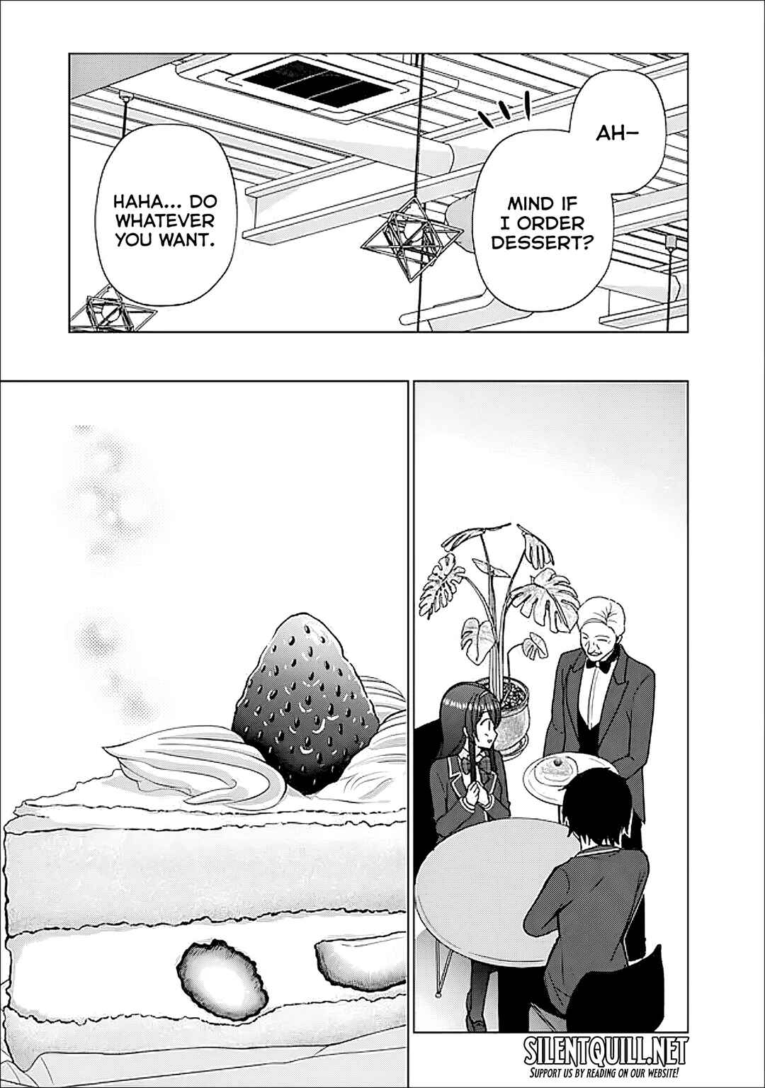 Page 10 Chapter 8.2 Iinazuke ga Dekita to Omottara, Sono Iinazuke ga Gakkou de Yuumei na Akuyaku Reijou Dattan dakedo, Dou Sureba Ii?
