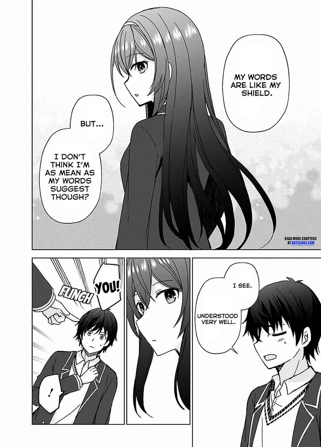 Page 24 Chapter 2 Iinazuke ga Dekita to Omottara, Sono Iinazuke ga Gakkou de Yuumei na Akuyaku Reijou Dattan dakedo, Dou Sureba Ii?