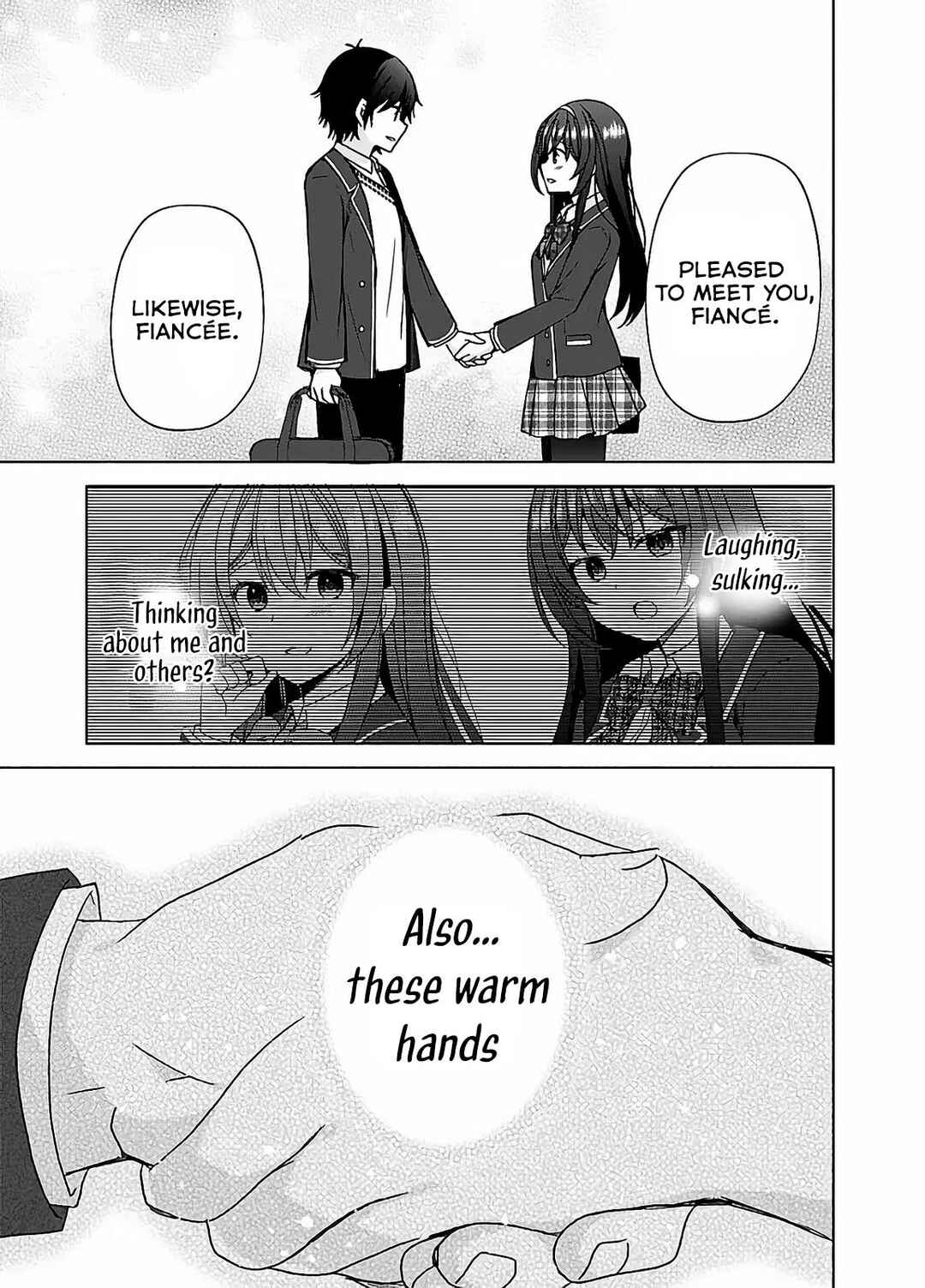 Page 28 Chapter 2 Iinazuke ga Dekita to Omottara, Sono Iinazuke ga Gakkou de Yuumei na Akuyaku Reijou Dattan dakedo, Dou Sureba Ii?