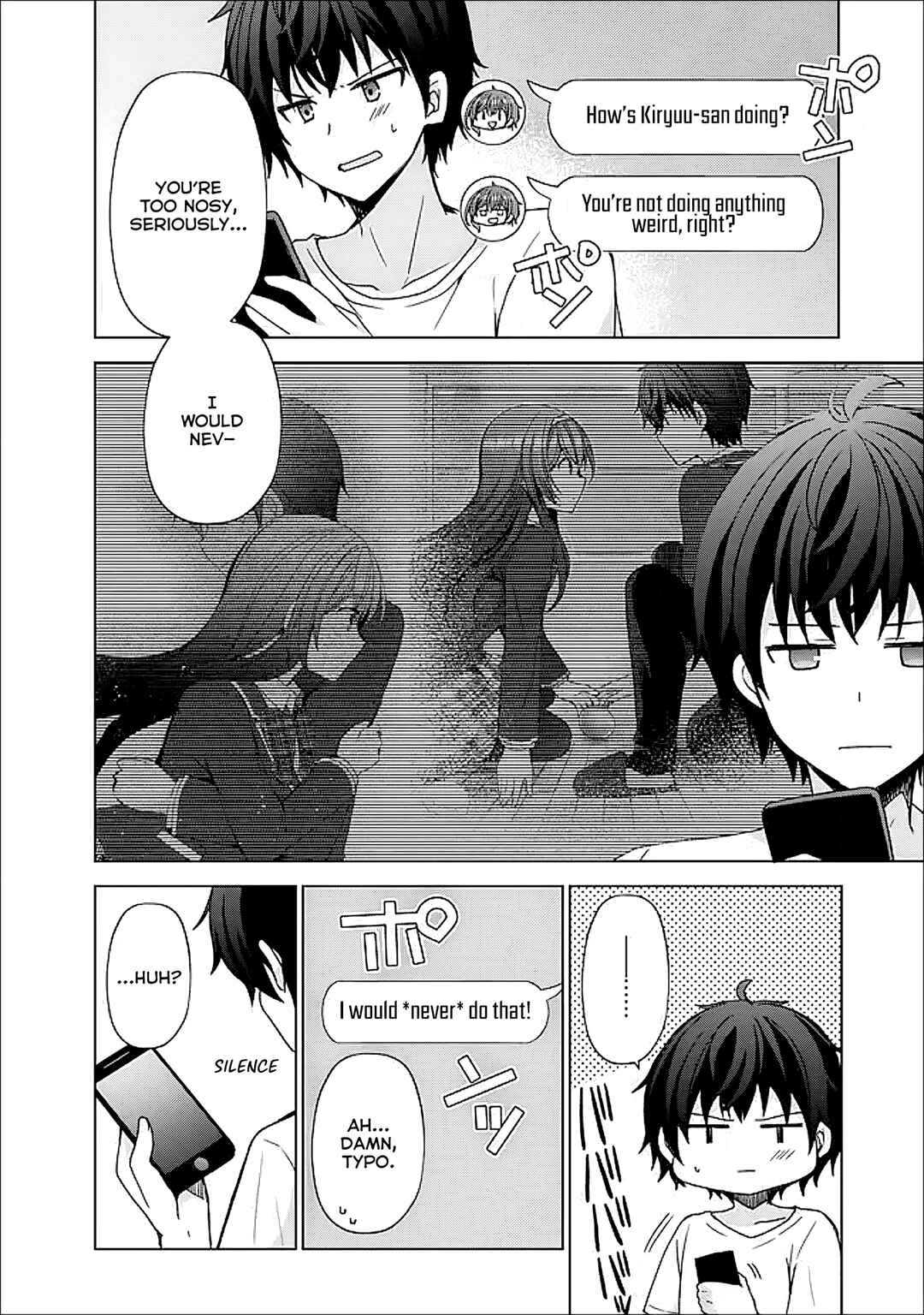 Page 10 Chapter 9.2 Iinazuke ga Dekita to Omottara, Sono Iinazuke ga Gakkou de Yuumei na Akuyaku Reijou Dattan dakedo, Dou Sureba Ii?