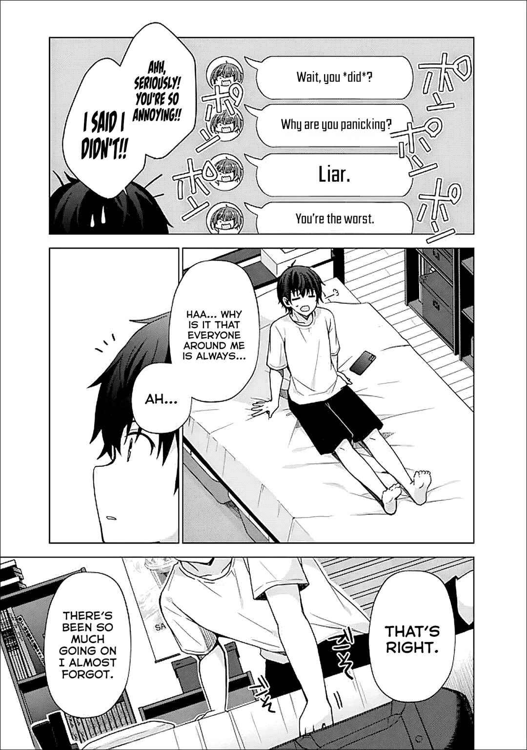 Page 11 Chapter 9.2 Iinazuke ga Dekita to Omottara, Sono Iinazuke ga Gakkou de Yuumei na Akuyaku Reijou Dattan dakedo, Dou Sureba Ii?