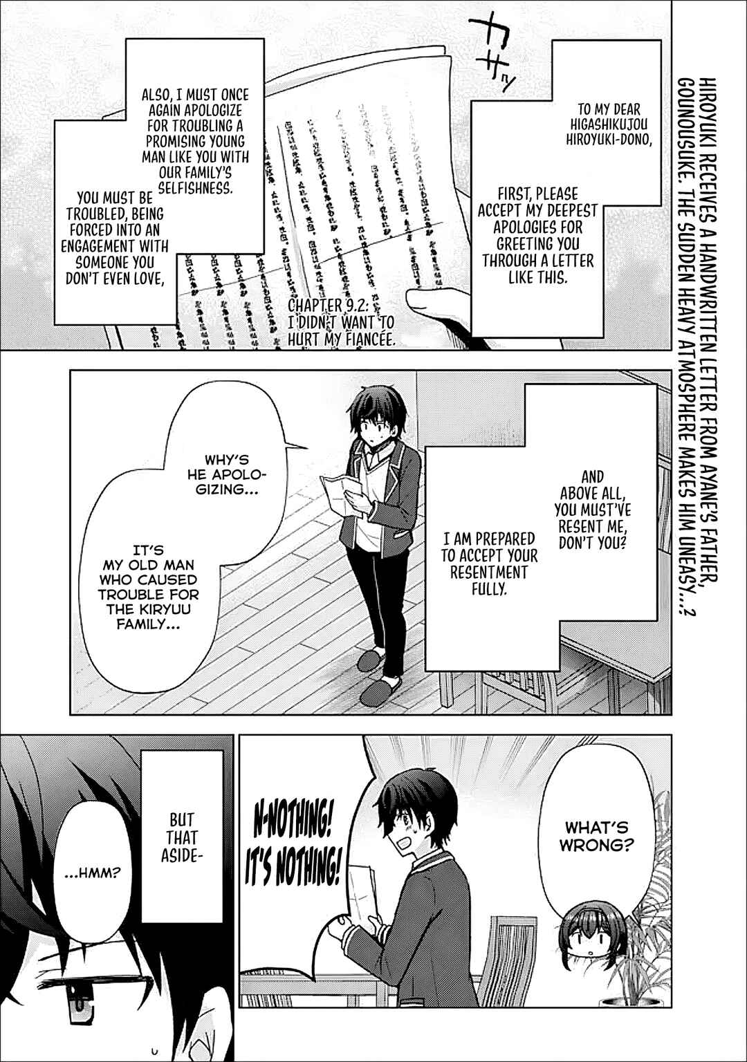 Page 2 Chapter 9.2 Iinazuke ga Dekita to Omottara, Sono Iinazuke ga Gakkou de Yuumei na Akuyaku Reijou Dattan dakedo, Dou Sureba Ii?