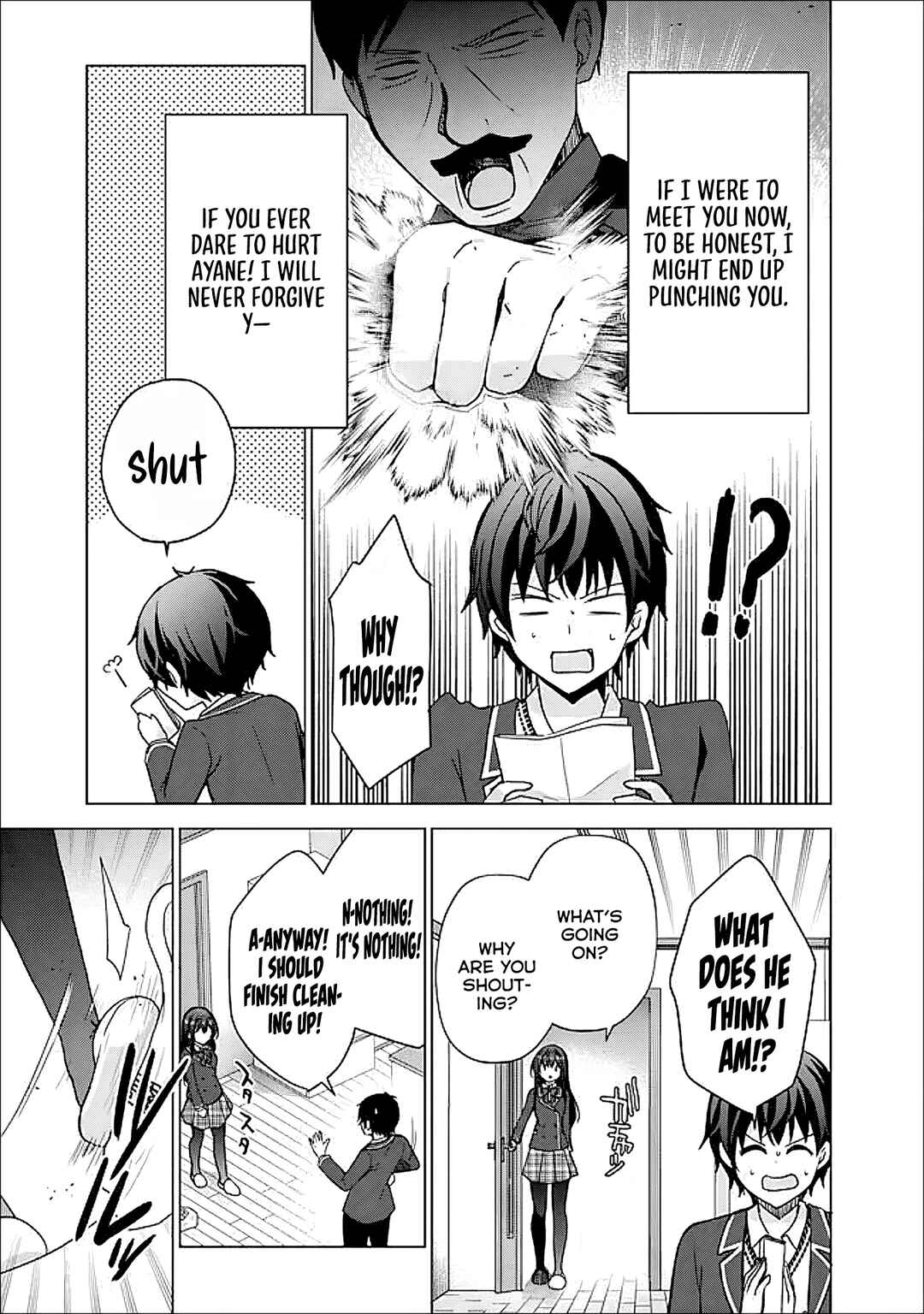 Page 4 Chapter 9.2 Iinazuke ga Dekita to Omottara, Sono Iinazuke ga Gakkou de Yuumei na Akuyaku Reijou Dattan dakedo, Dou Sureba Ii?
