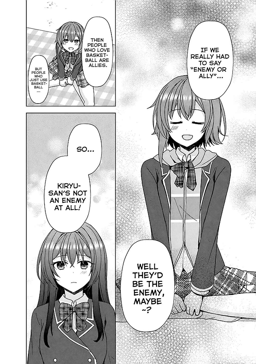 Page 10 Chapter 6.2 Iinazuke ga Dekita to Omottara, Sono Iinazuke ga Gakkou de Yuumei na Akuyaku Reijou Dattan dakedo, Dou Sureba Ii?