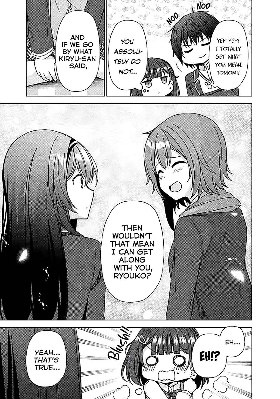 Page 9 Chapter 6.2 Iinazuke ga Dekita to Omottara, Sono Iinazuke ga Gakkou de Yuumei na Akuyaku Reijou Dattan dakedo, Dou Sureba Ii?