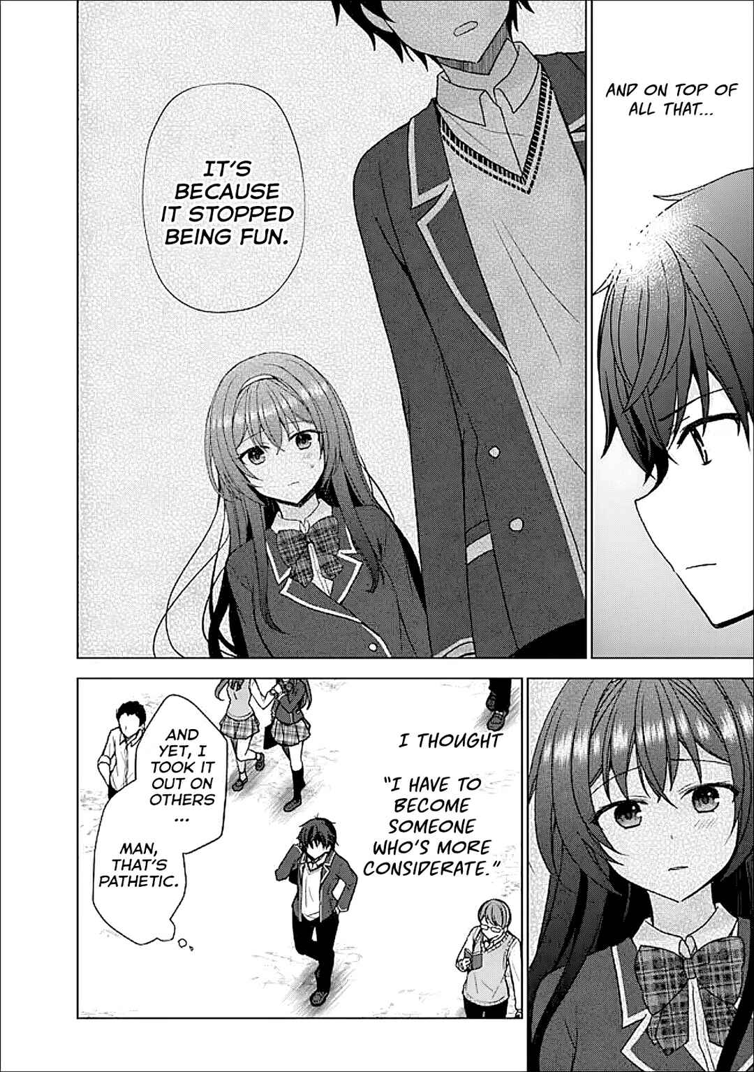Page 3 Chapter 8.1 Iinazuke ga Dekita to Omottara, Sono Iinazuke ga Gakkou de Yuumei na Akuyaku Reijou Dattan dakedo, Dou Sureba Ii?