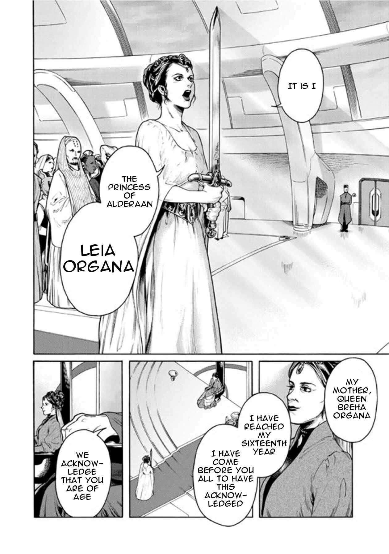 Page 15 Chapter 1 Star Wars Leia, Princess of Alderaan