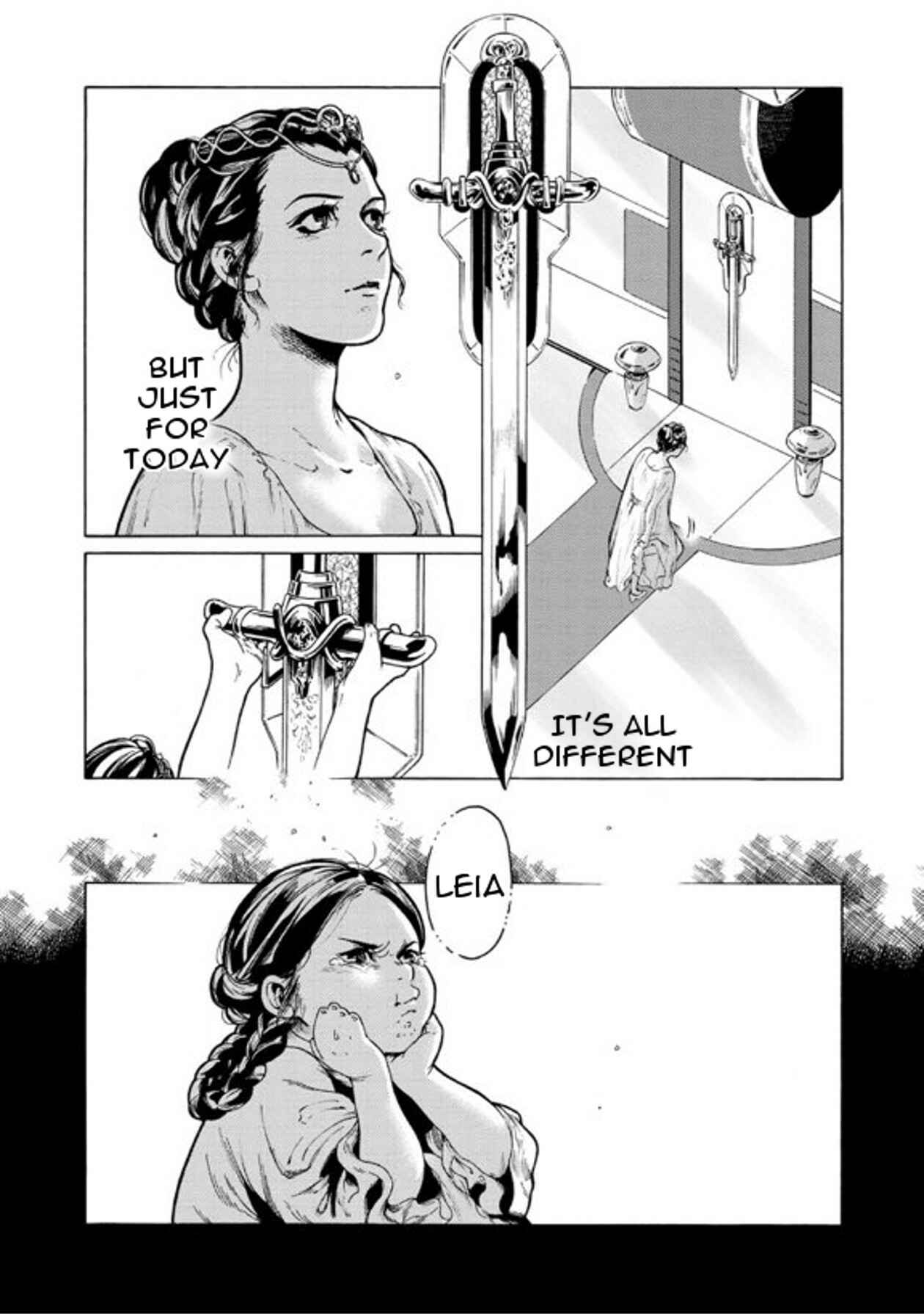 Page 5 Chapter 1 Star Wars Leia, Princess of Alderaan