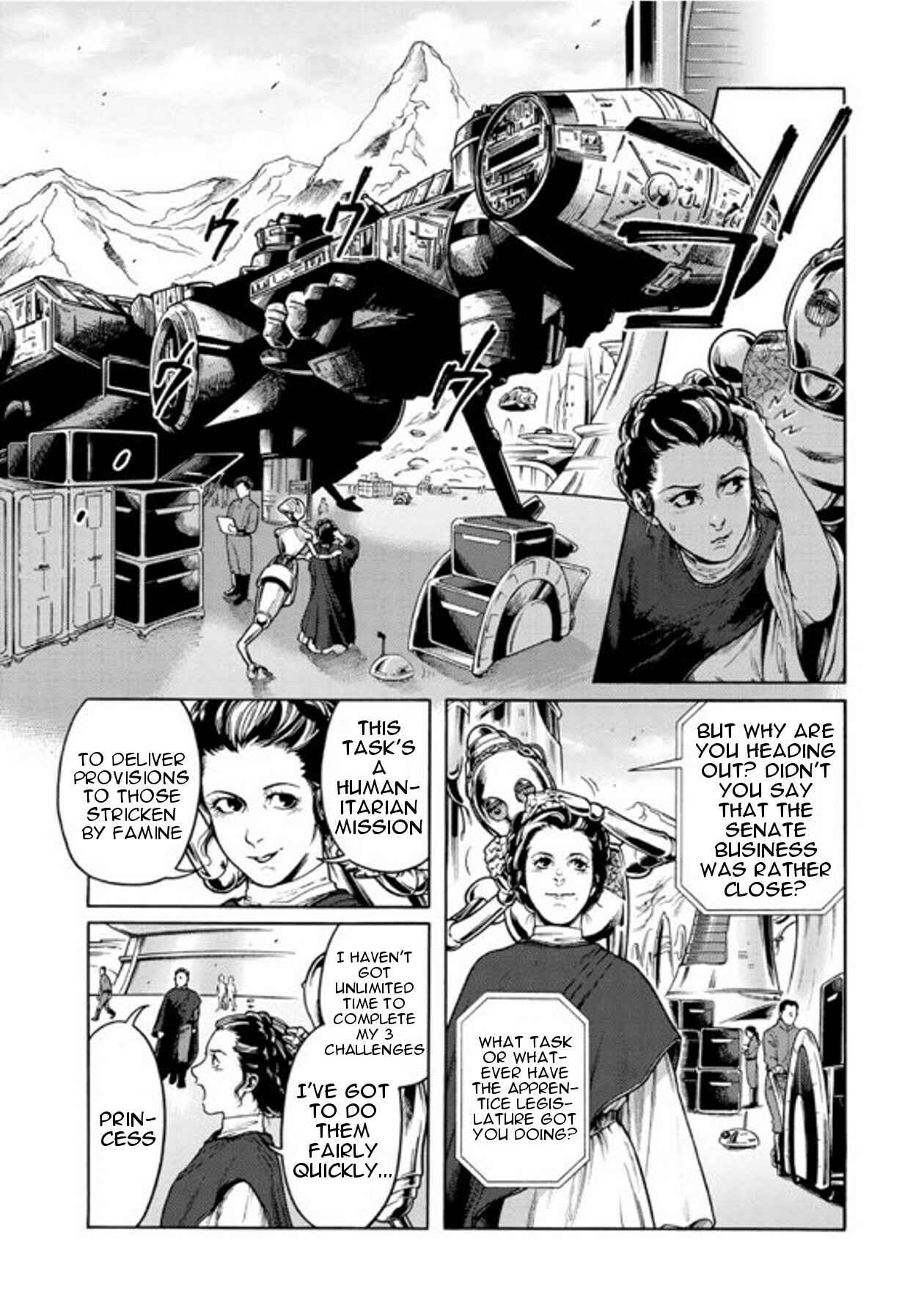 Page 3 Chapter 2 Star Wars Leia, Princess of Alderaan
