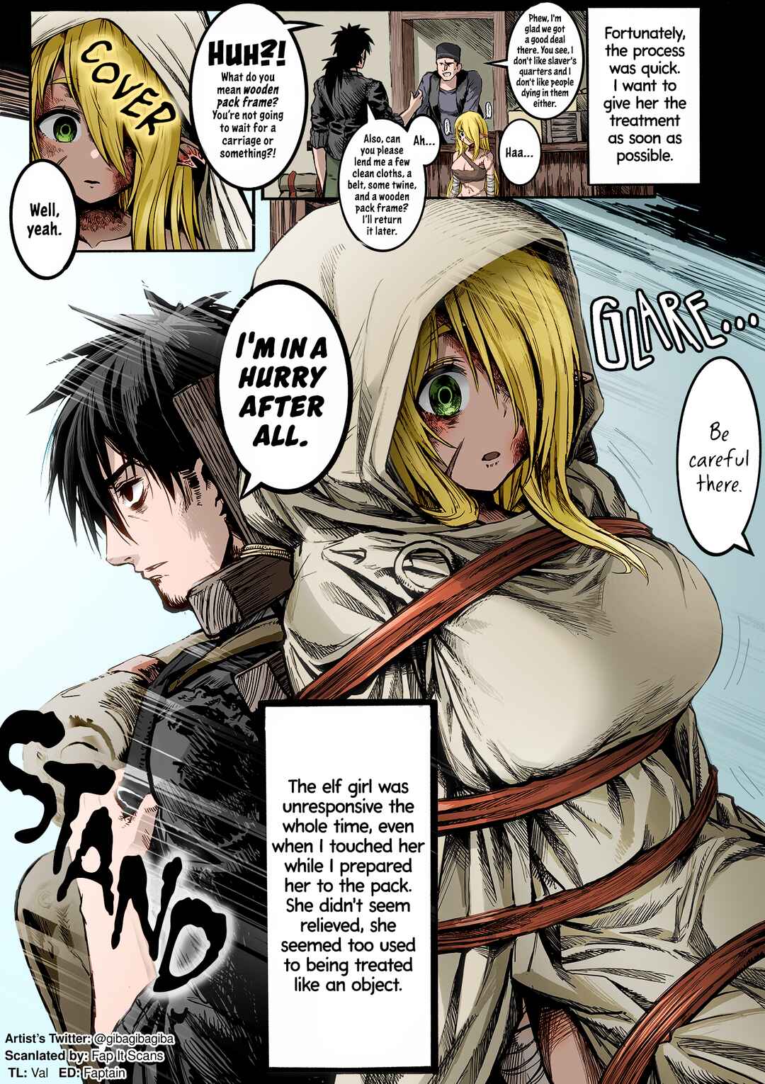 Page 1 Chapter 4 The Apothecary Is Gonna Make This Ragged Elf Happy (Webcomic) (Fan Colored)