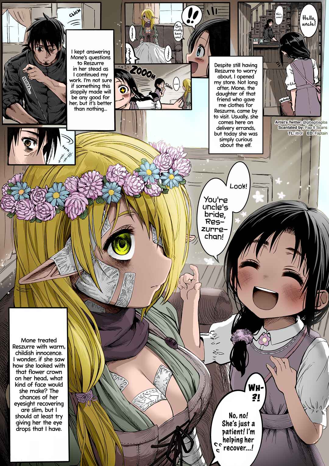 Page 1 Chapter 13 The Apothecary Is Gonna Make This Ragged Elf Happy (Webcomic) (Fan Colored)