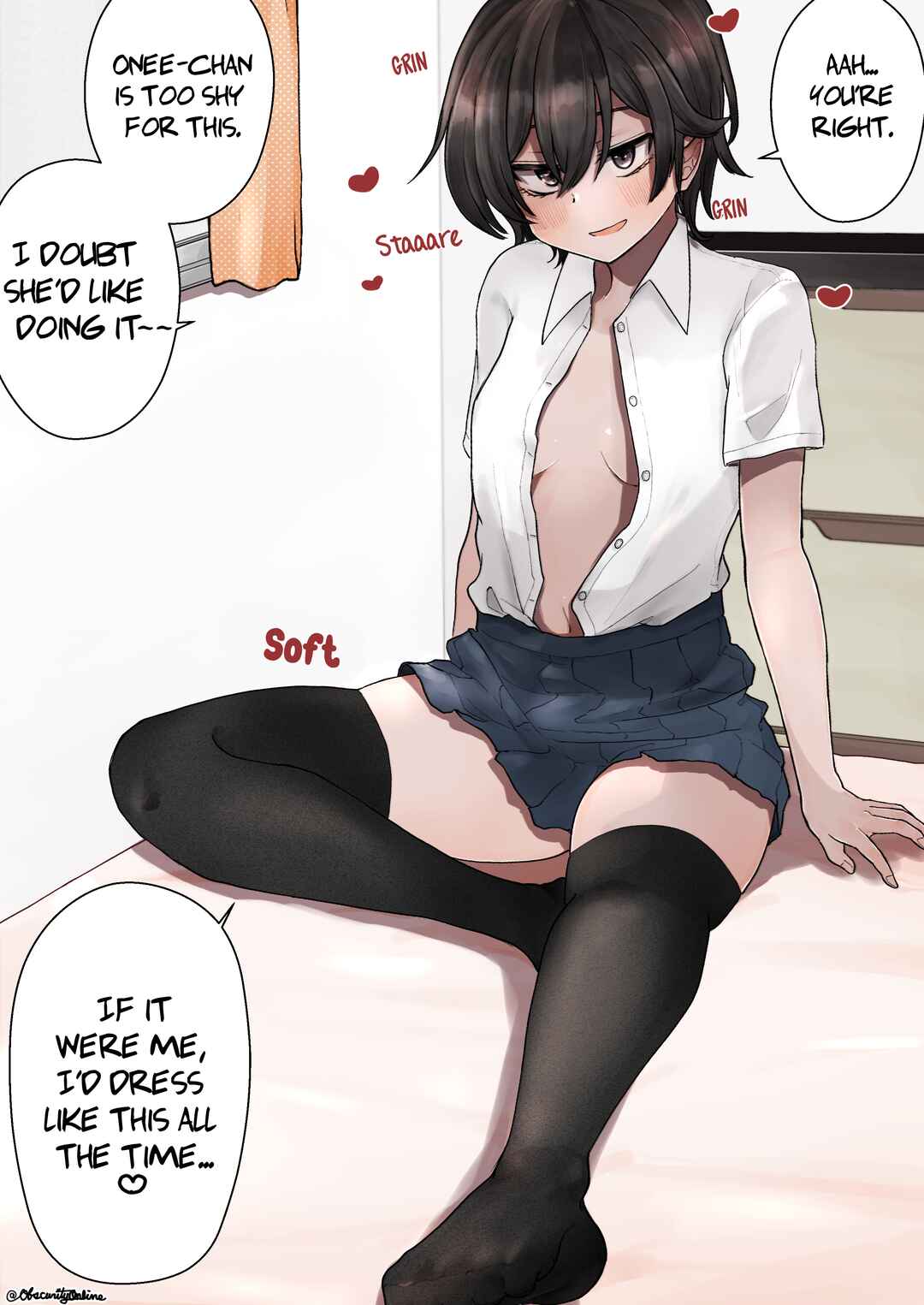 Page 1 Chapter 4 Please Strike A Pose That Will Almost Allow Me To See Them! (R18+)
