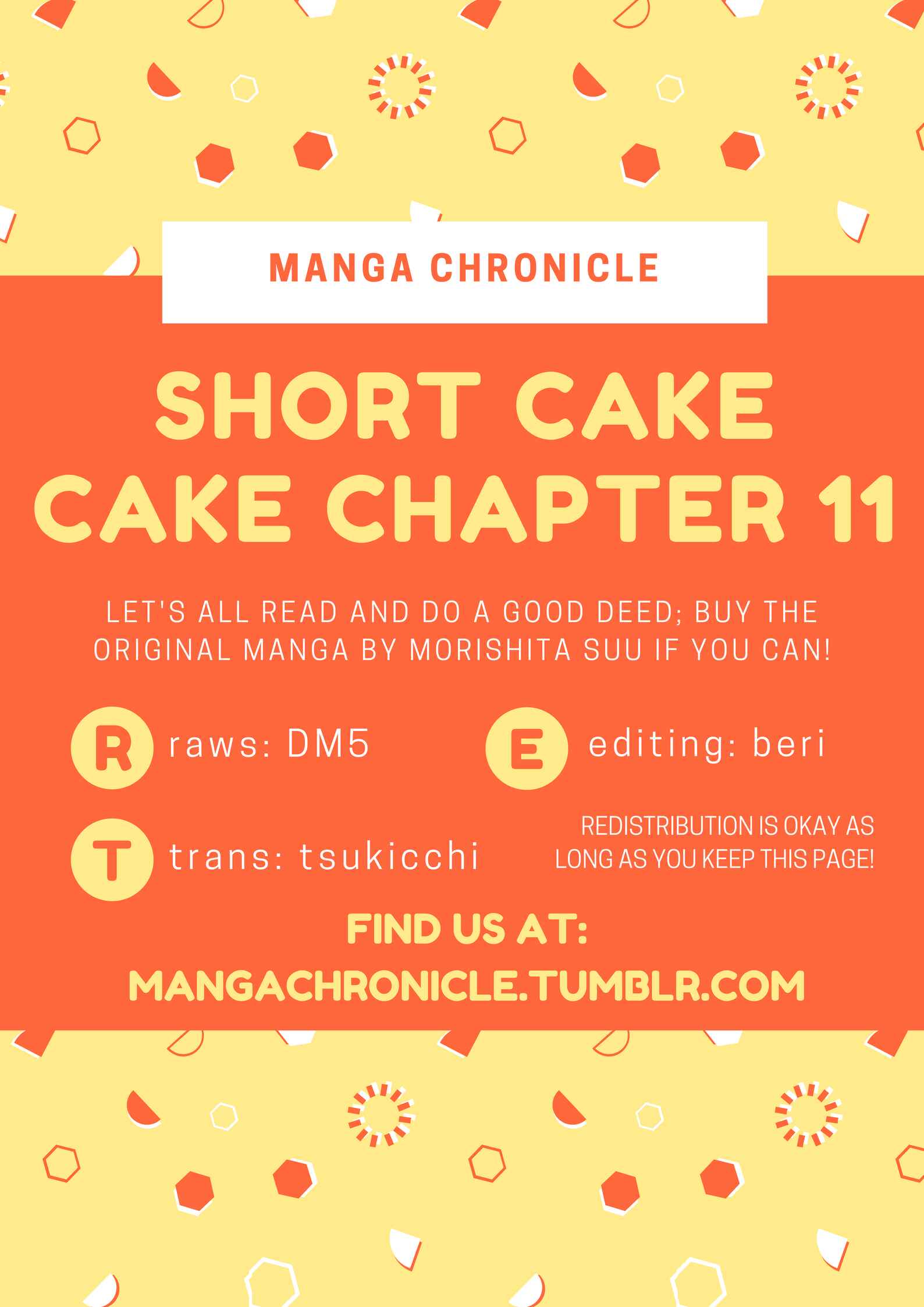 Page 1 Chapter 11 Short Cake Cake