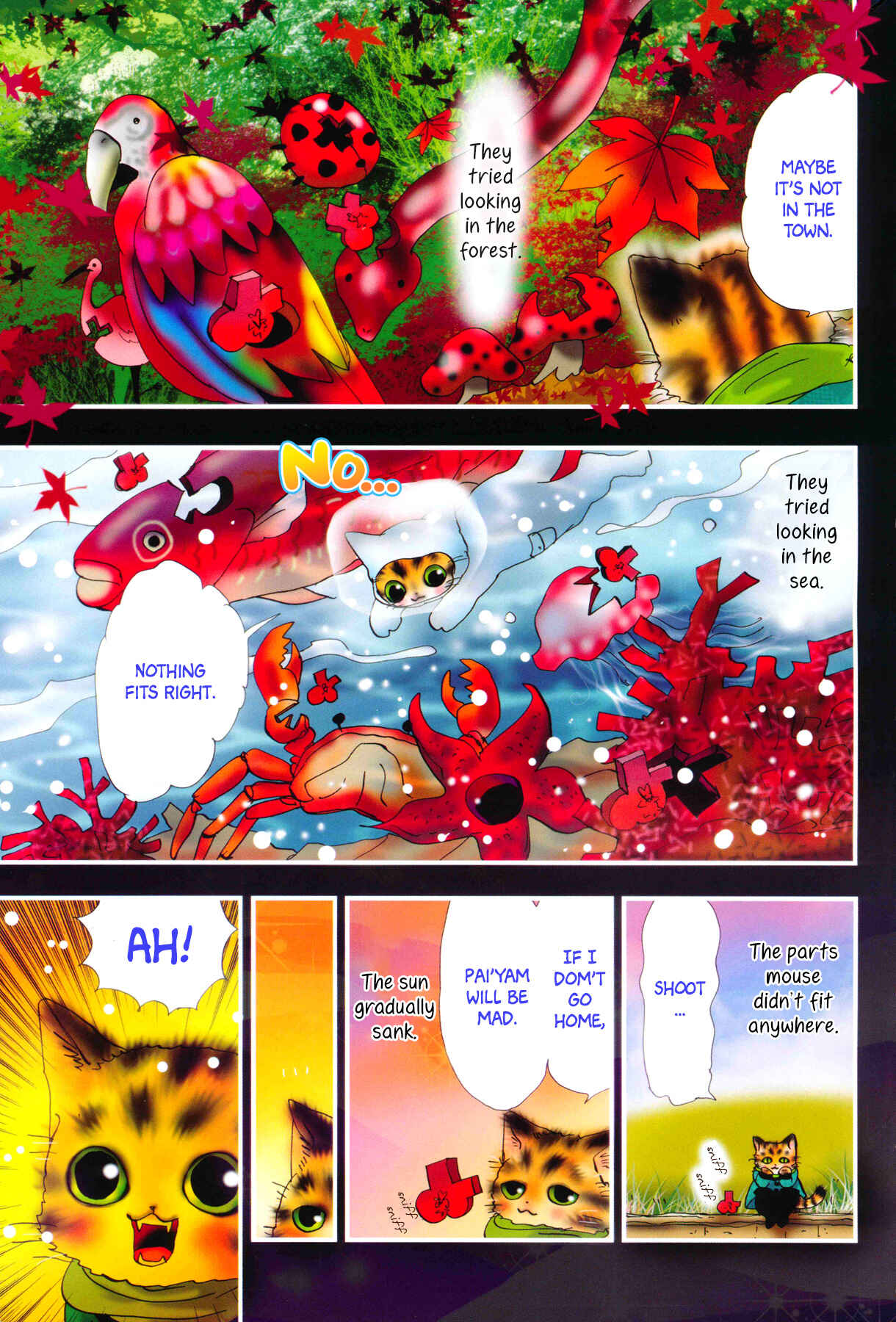 Page 8 Chapter 33 Neko Mix Genkitan Toraji
