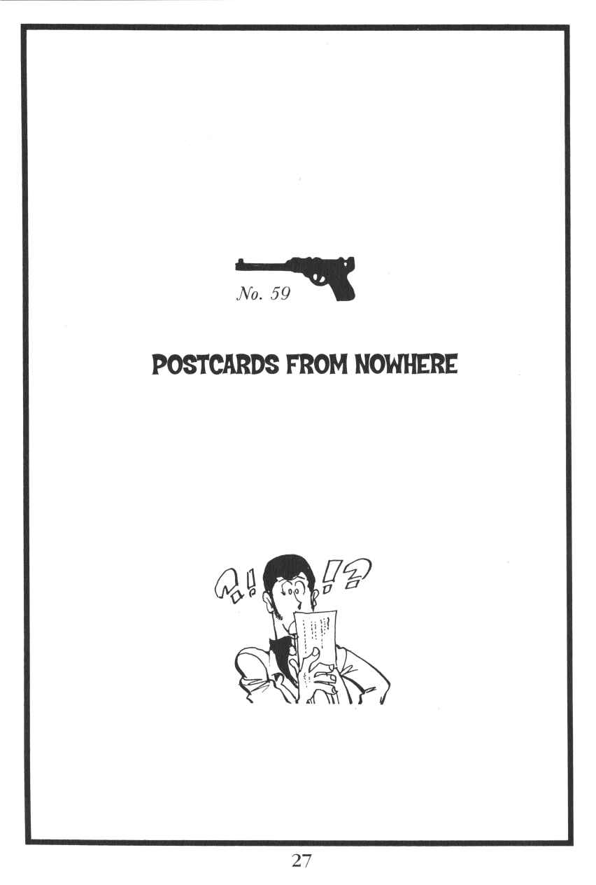 Page 1 Chapter 59 Shin Lupin III