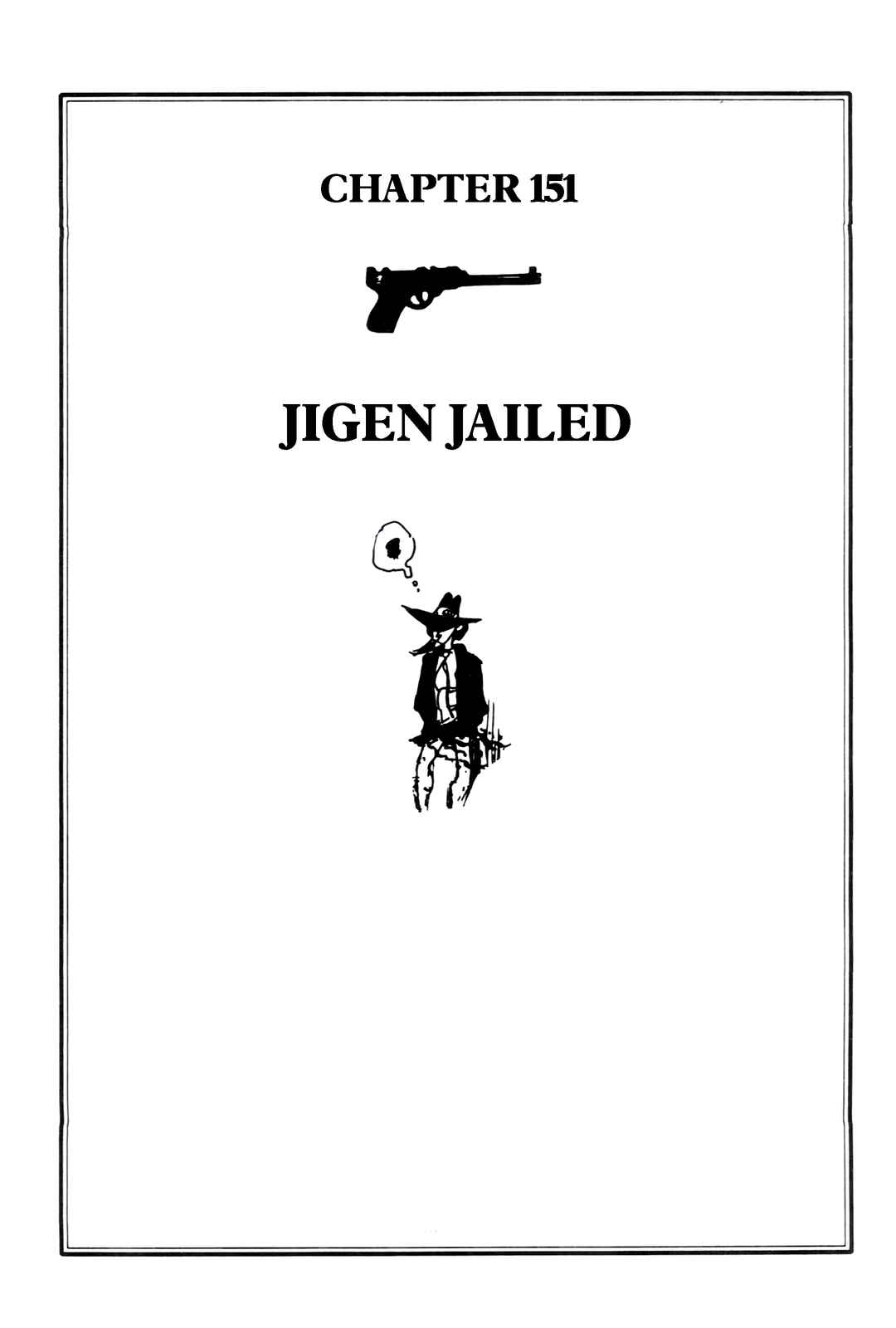 Page 1 Chapter 151 Shin Lupin III