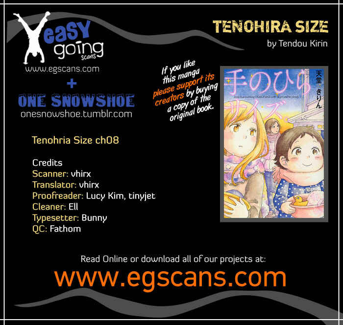 Page 1 Chapter 8 Tenohira Size