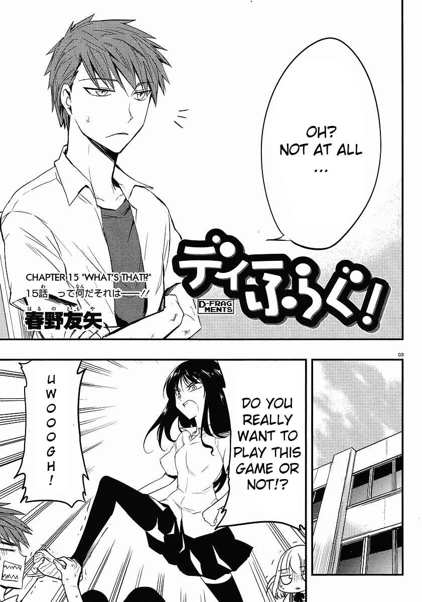 Page 3 Chapter 15 D-Frag!