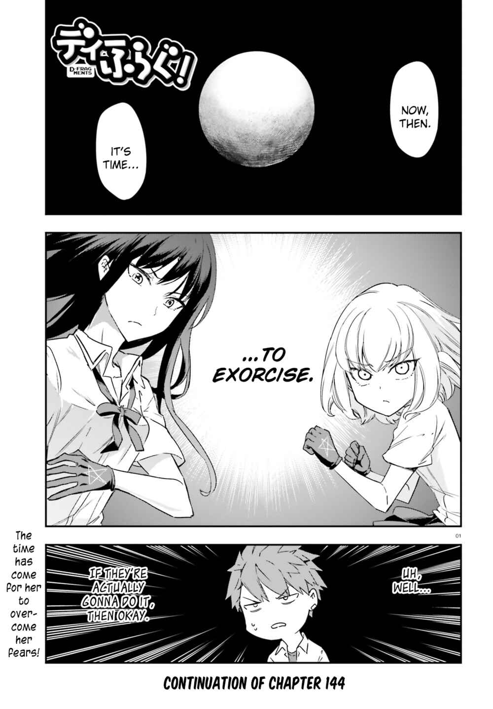 Page 1 Chapter 144.5 D-Frag!