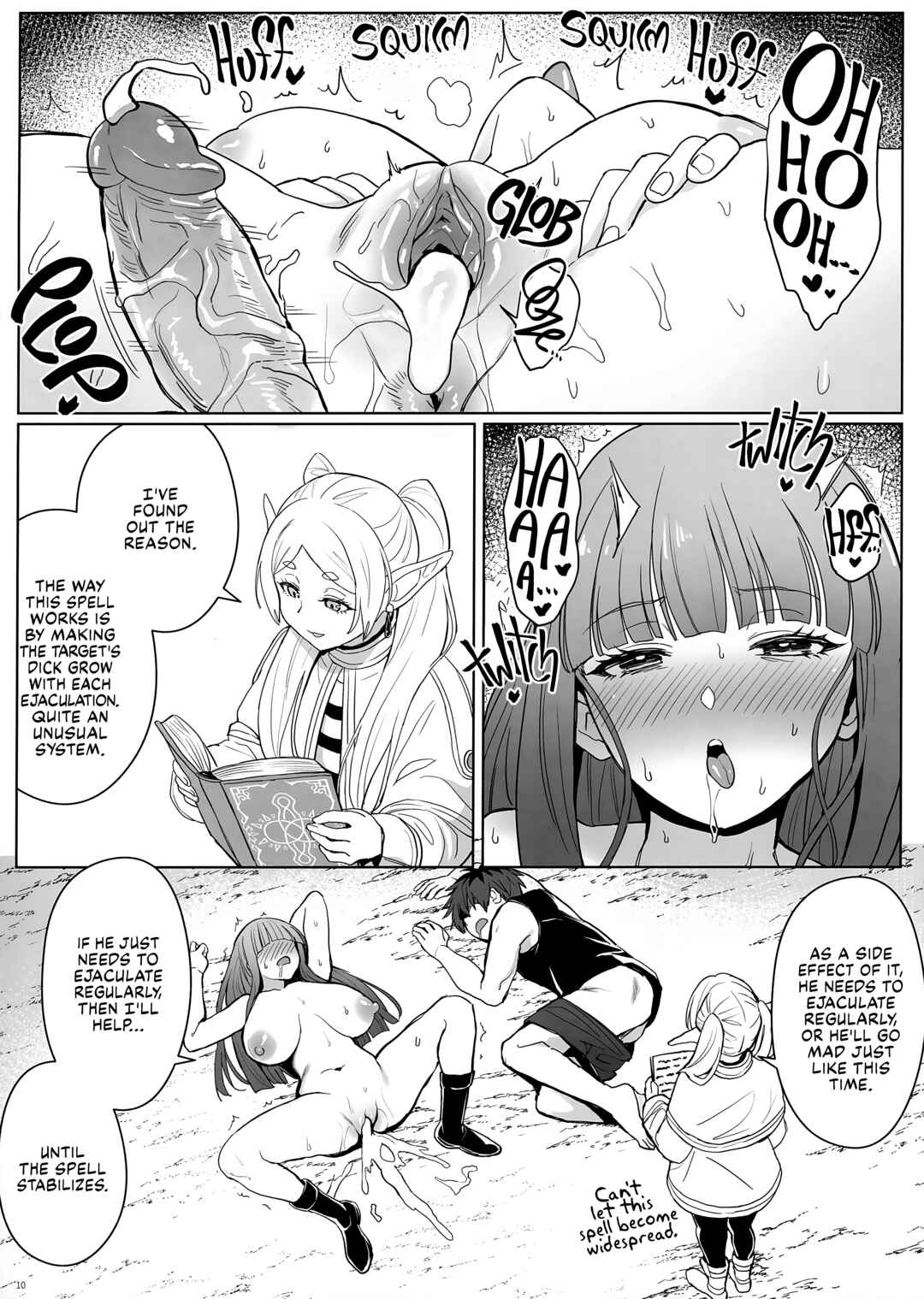 Page 11 Chapter Unknown_6138 Sousou no Frieren - Chinchin ga Ookiku Naru Mahou (Doujinshi)