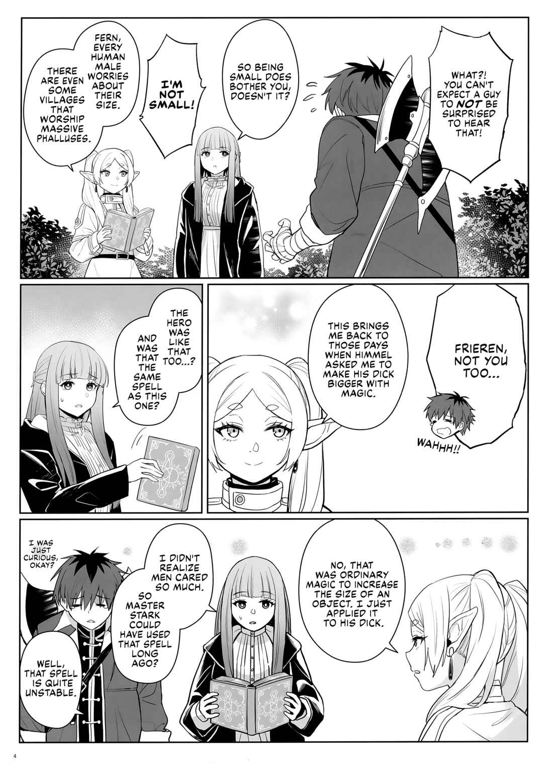 Page 5 Chapter Unknown_6138 Sousou no Frieren - Chinchin ga Ookiku Naru Mahou (Doujinshi)