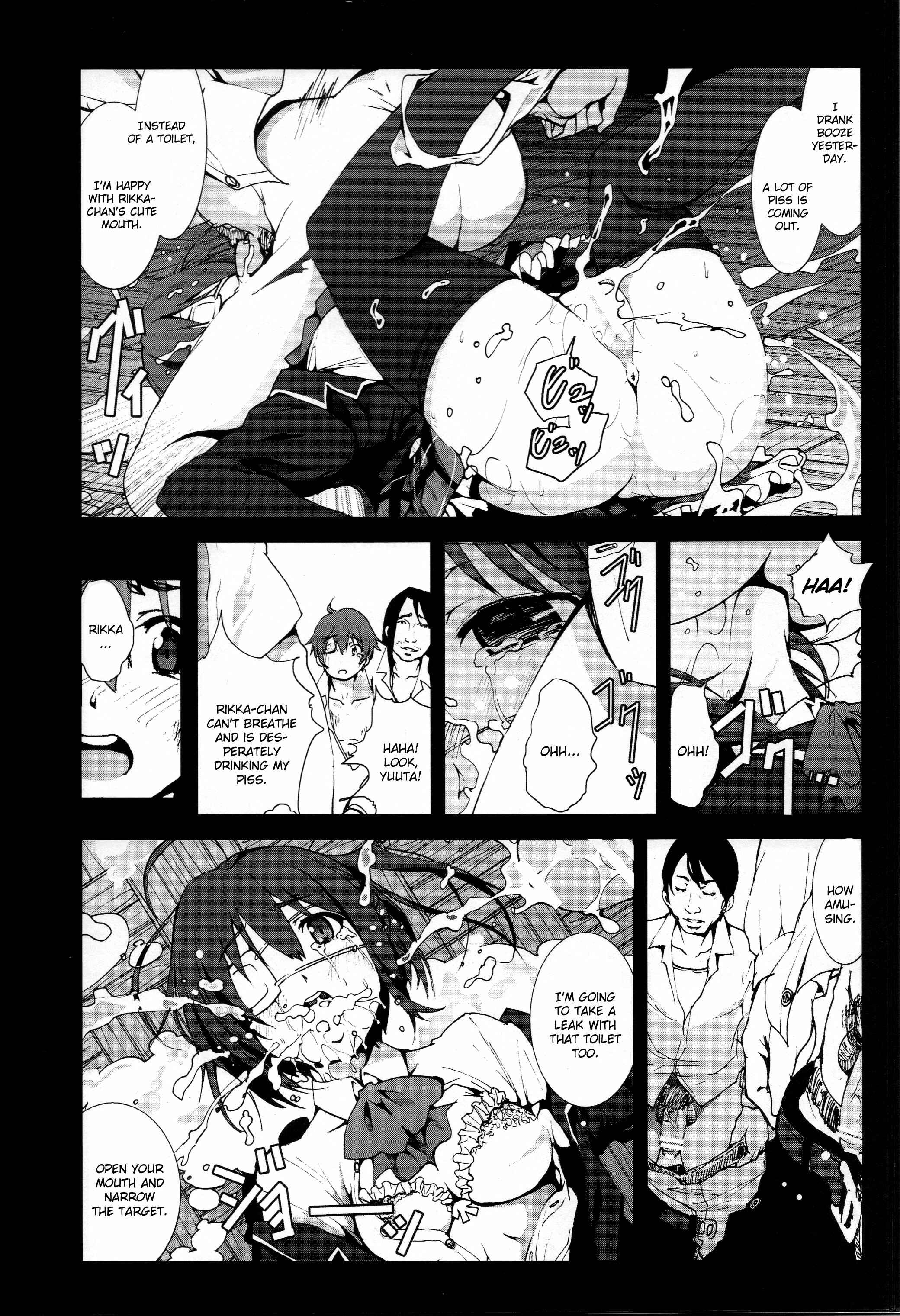 Page 9 Chapter Unknown_f3af Chuunibyou Demo Koi ga Shitai! - Takanashi Rikka o Nakisakebu made Rape Shitai! (Doujinshi)