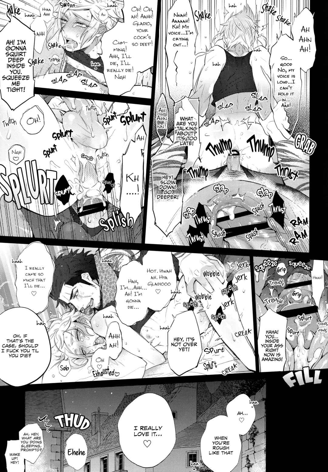 Page 11 Chapter Unknown_673f Final Fantasy XV - Tonari no Shibafu wa Lookin Good!! (Doujinshi)